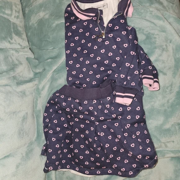 Madden Girl Navy and Pink Kids Matching Set - Picture 9 of 10